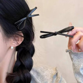 گیره انبری پاپیون چرمی بزرگ