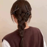 گیره انبری پاپیون چرمی بزرگ